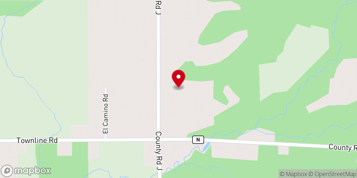 Map showing location of New Hope Community Church (Ruby's Pantry)