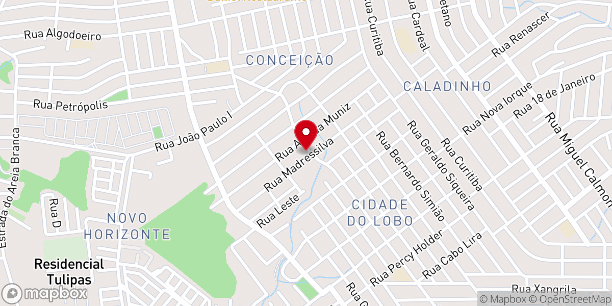 Map showing location of Igreja Batista Nacional Maranata
