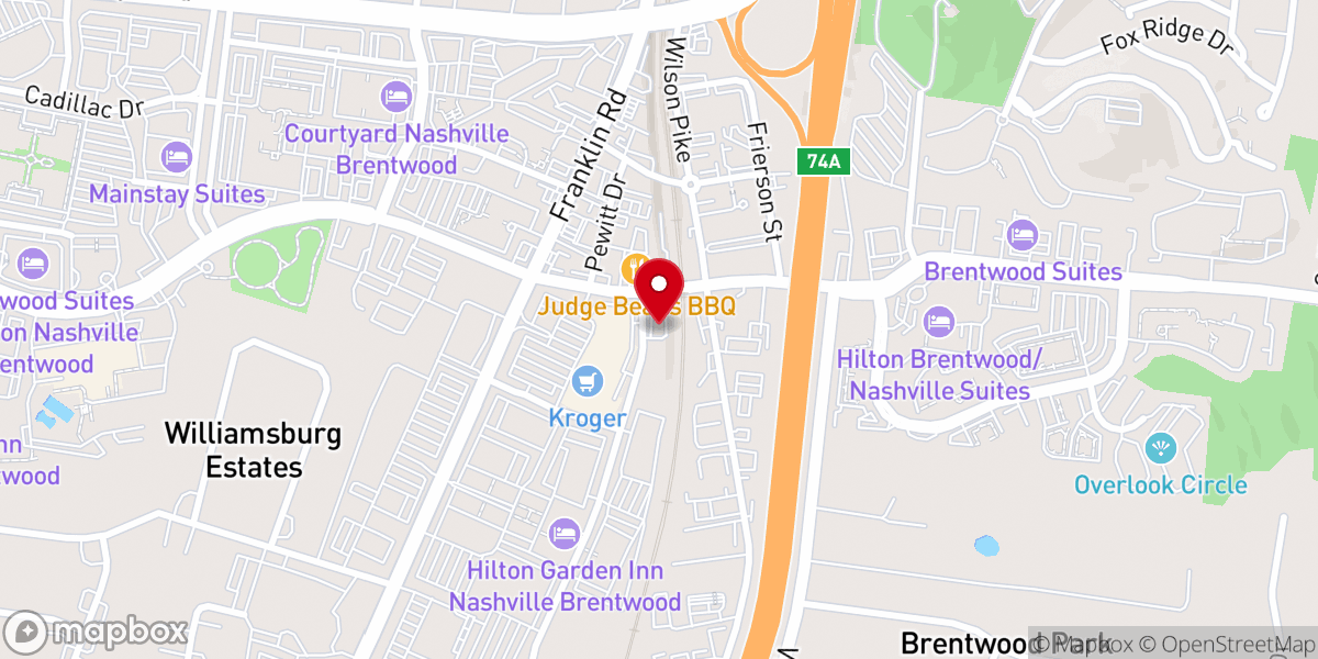 Map showing location of Firestone Complete Auto Care