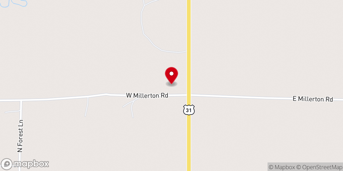 Map showing location of Beacon Ministries