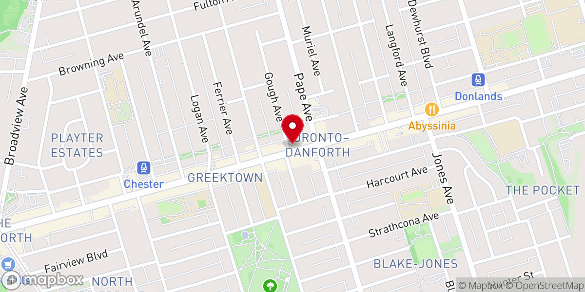 Map showing location of Holy Name Parish