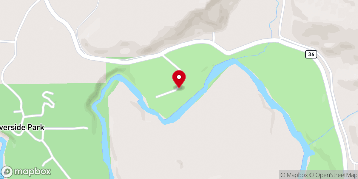 Map showing location of Van Duzen County Park - Pamplin Grove