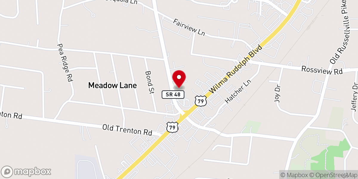 Map showing location of oneChurch