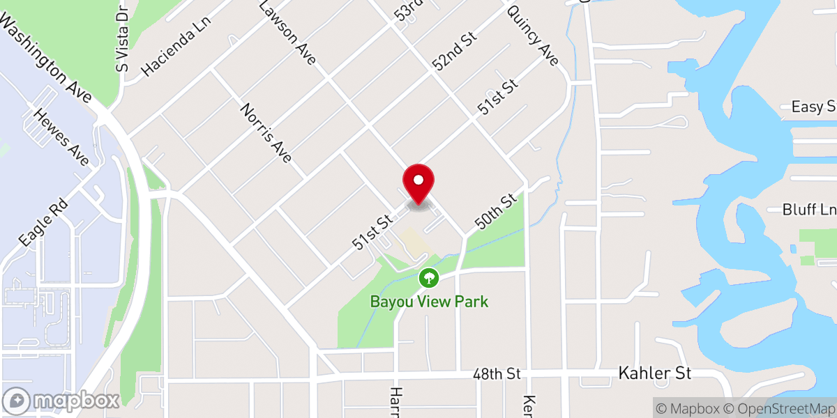Map showing location of Trinity Methodist Church