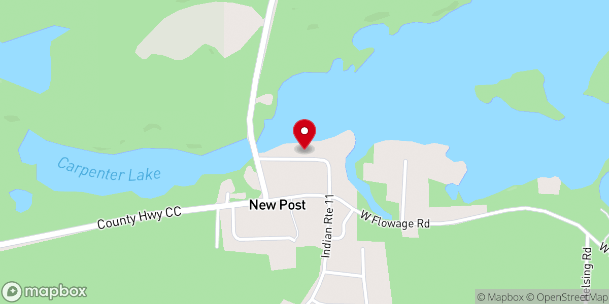 Map showing location of St Ignatius Catholic Mission Parish