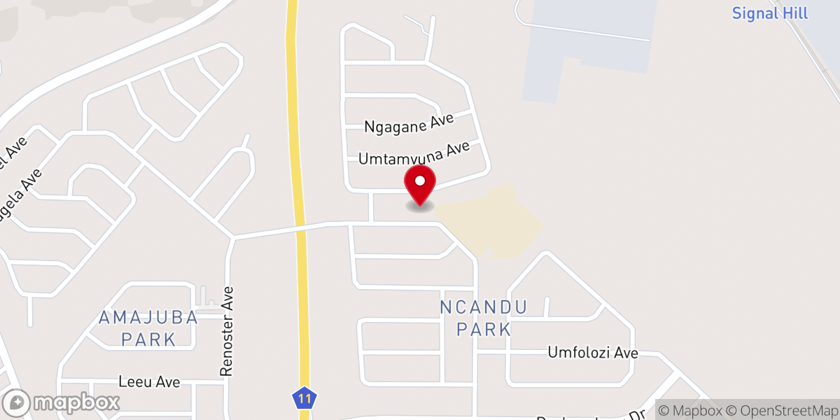 Map showing location of NEWCASTLE CHRISTIAN MISSION FAMILY CHURCH