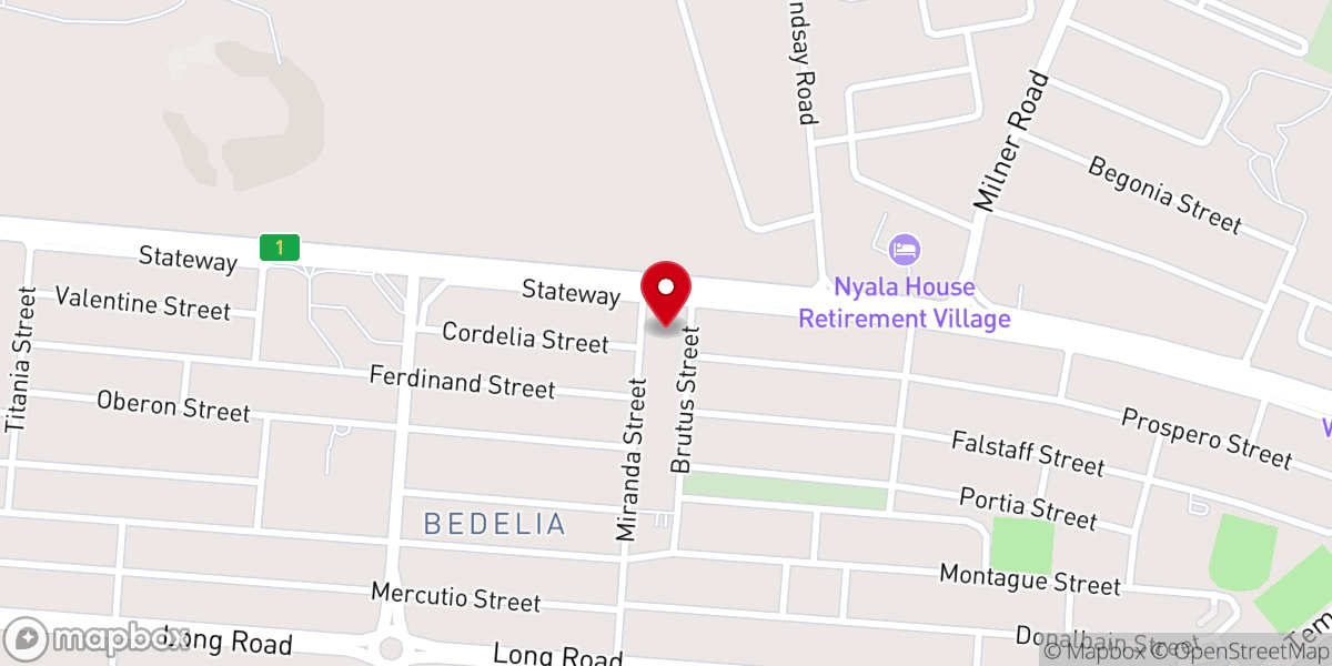 Map showing location of Apostolic Faith Mission of SA