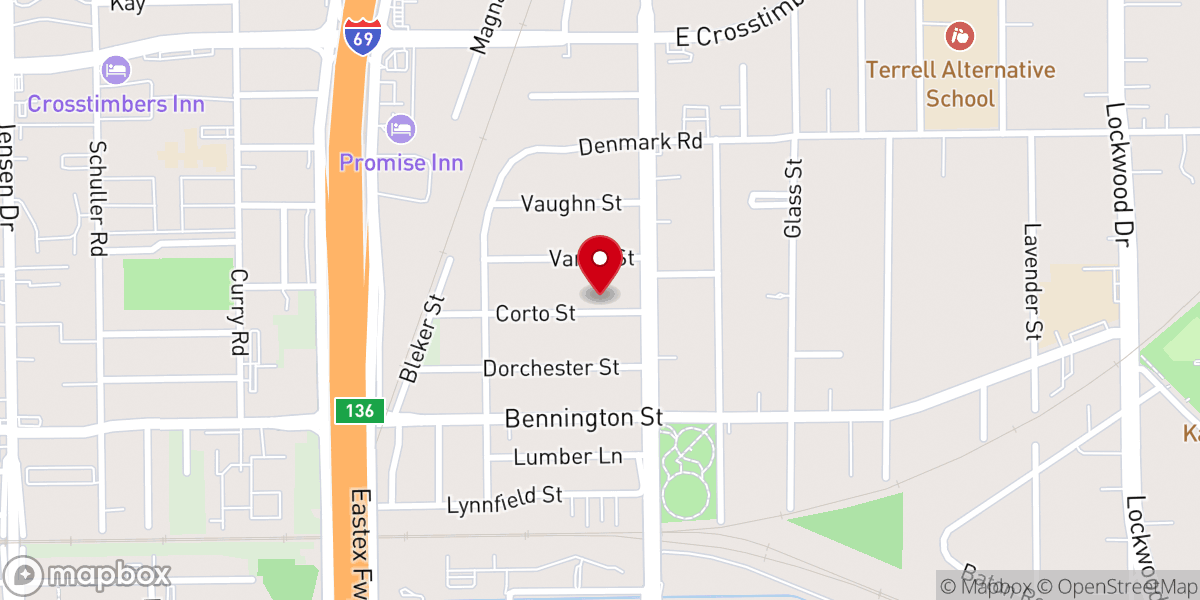 Map showing location of Christ Holy Temple Deliverance