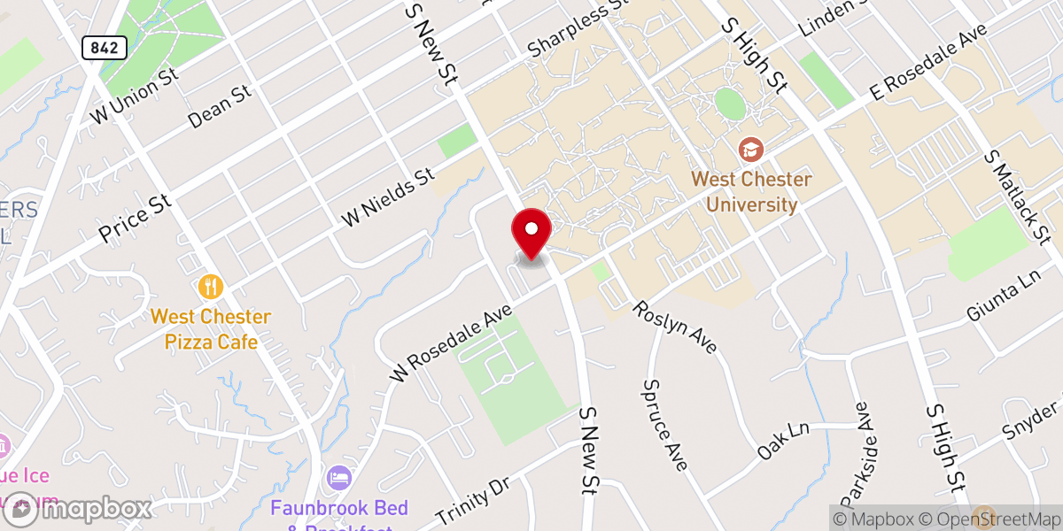 Map showing location of Connecting Deaf Fellowship