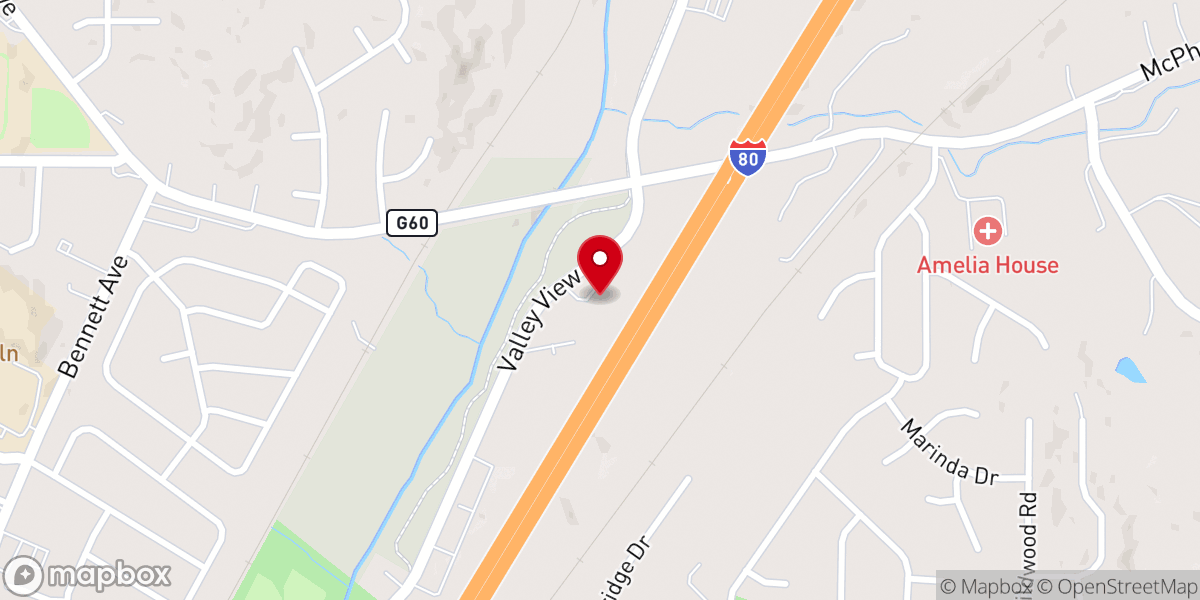 Map showing location of Council Bluffs Seventh-day Adventist Church
