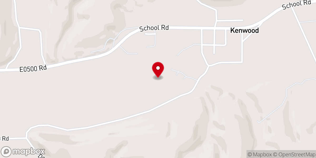 Map showing location of Immanuel Baptist Church