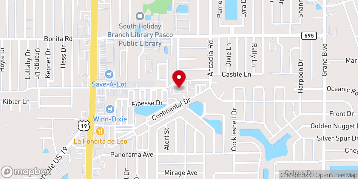 Map showing location of REVIVAL CHURCH