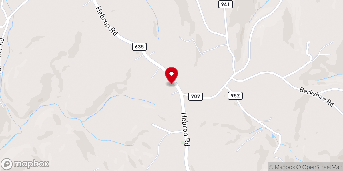 Map showing location of Calvary Church Of Christ