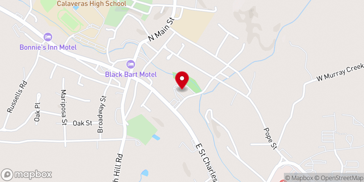 Map showing location of S.A. Community Covenant Church