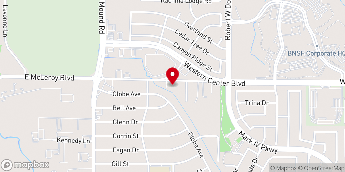 Map showing location of Blue mound SDA community church