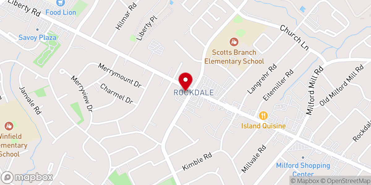 Map showing location of The Good Shepherd Church of God in Christ