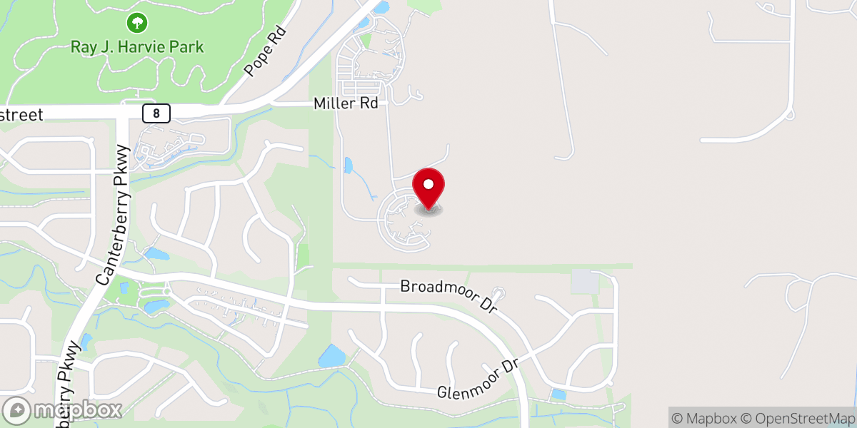Map showing location of Denver Telugu Fellowship