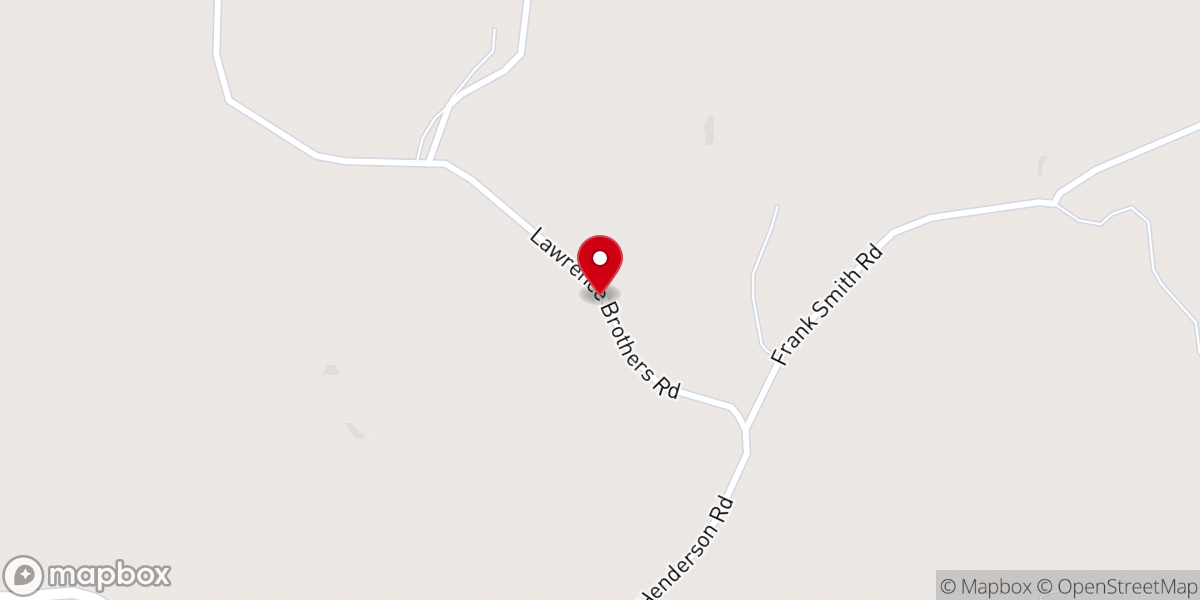 Map showing location of Brassell Chapel