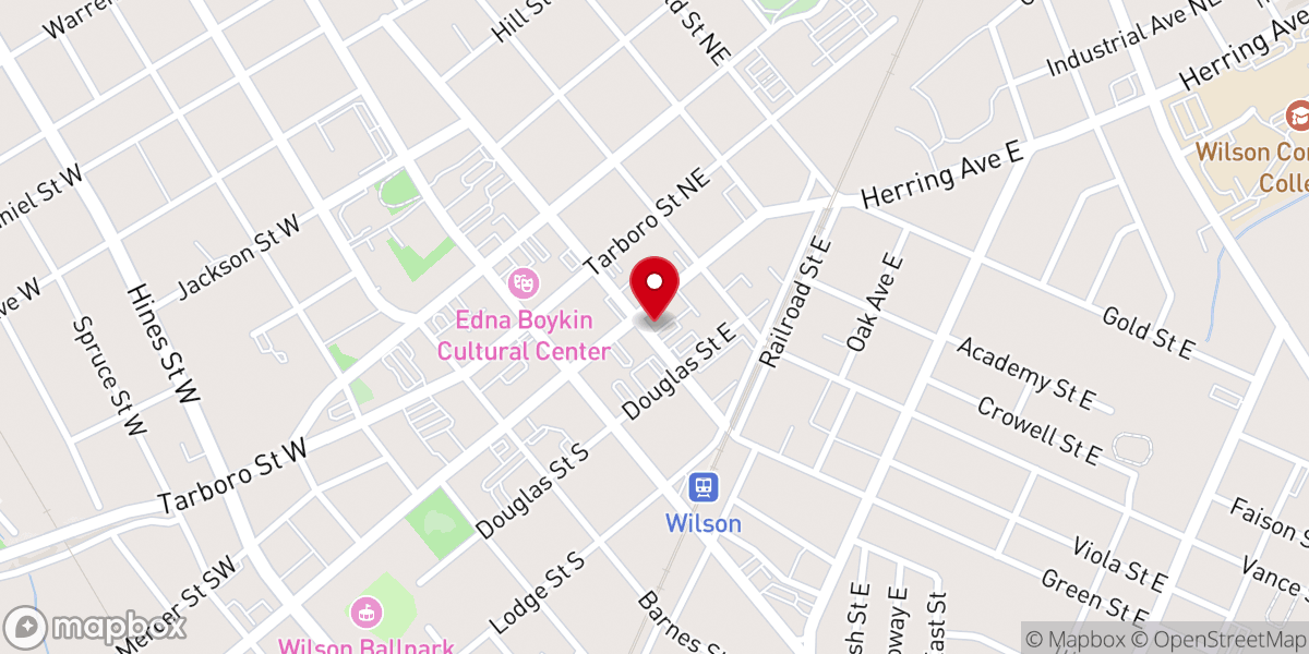 Map showing location of Saint Timothys Episcopal Church