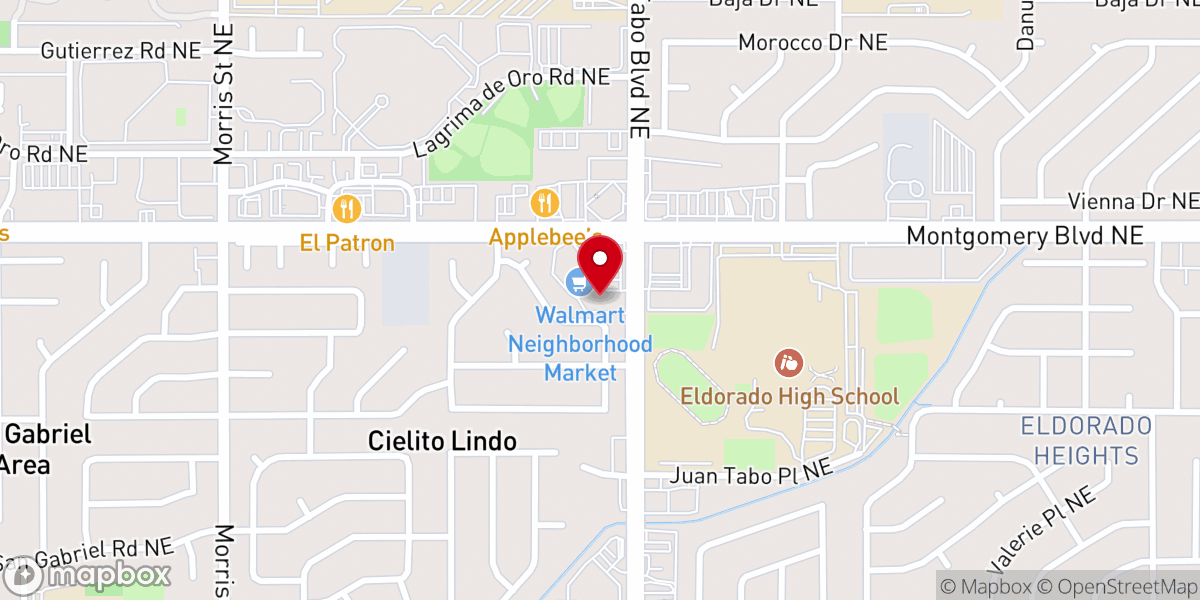 Map showing location of Church of Eternal Grace Inc