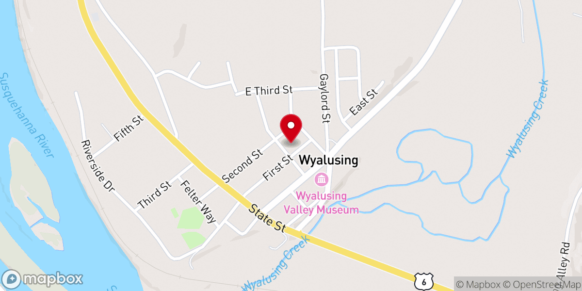 Map showing location of Spring Hill United Methodist