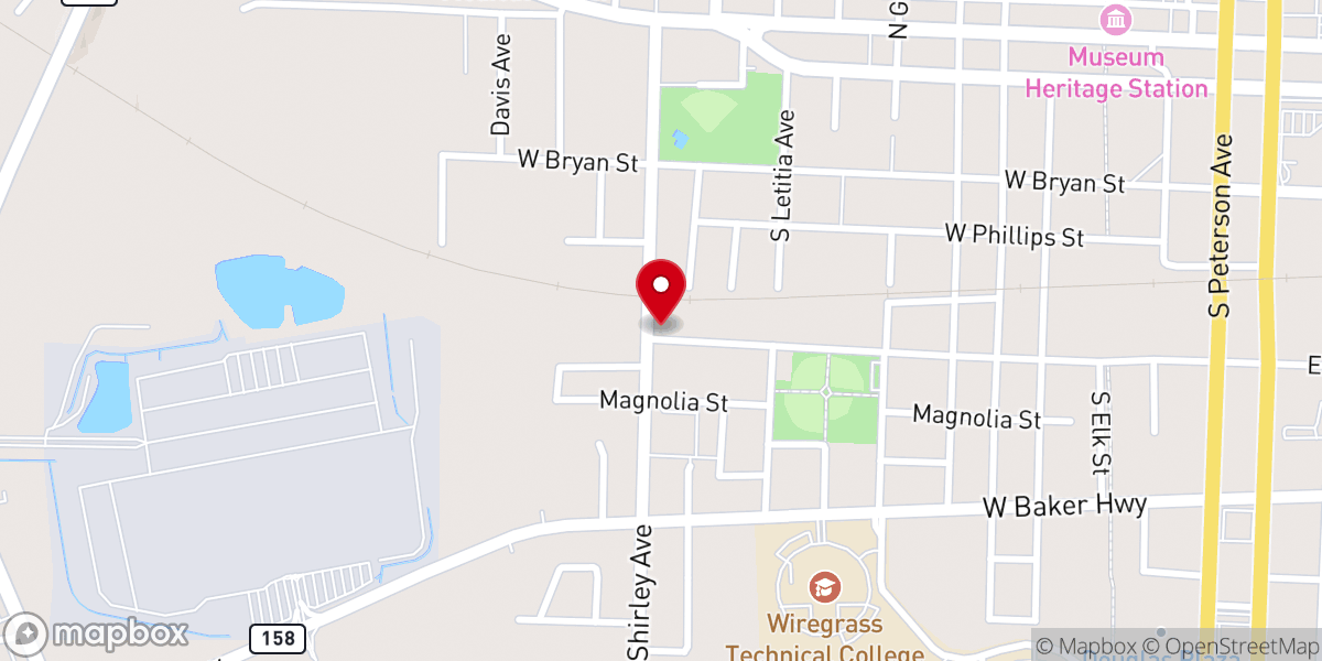 Map showing location of Church of the Kingdom of God