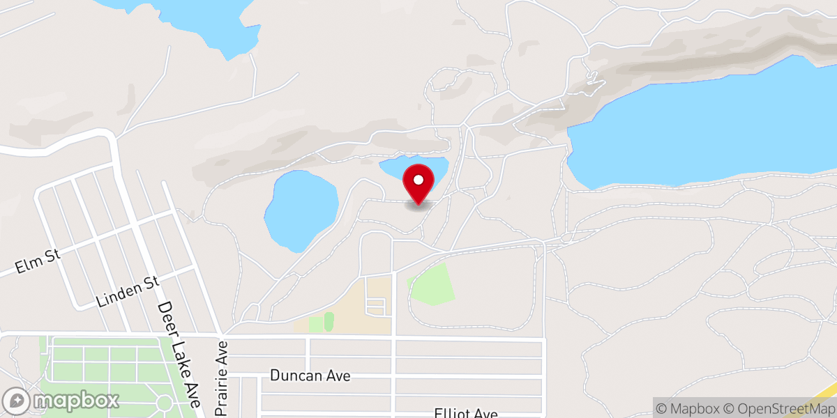 Map showing location of Al Quaal Recreation Area