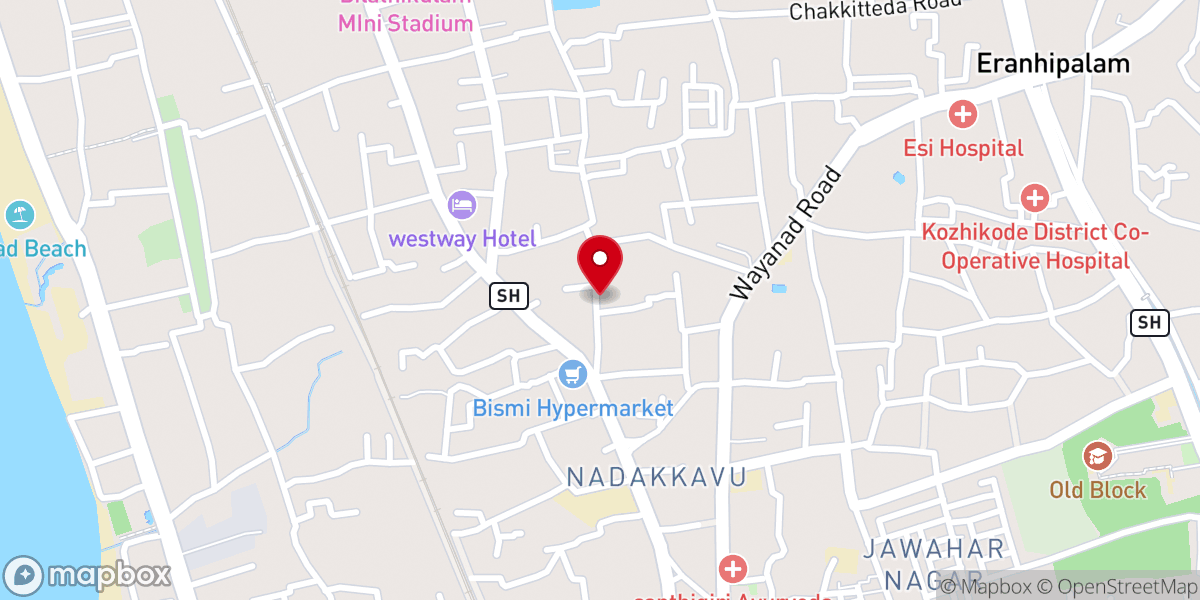 Map showing location of St. George Orthodox Cathedtal