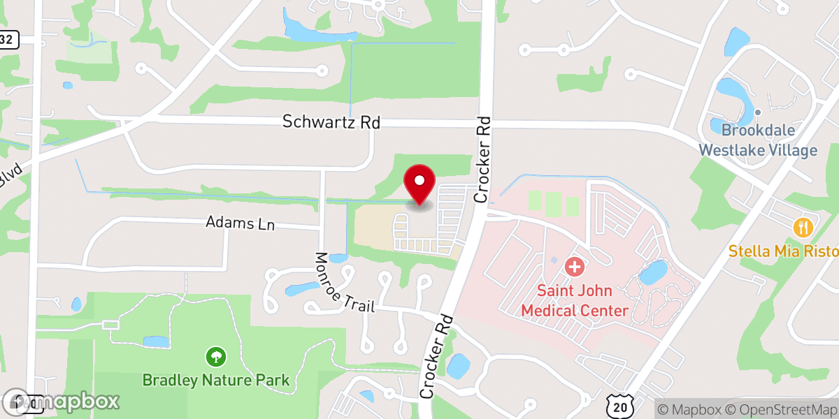 Map showing location of Ascent Church