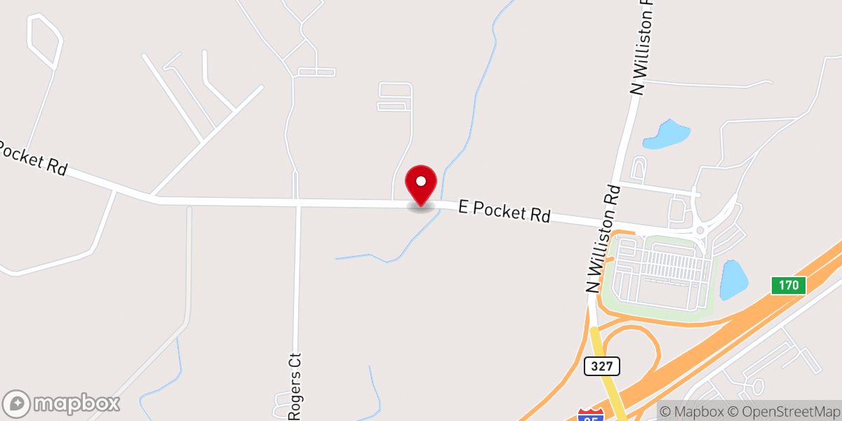 Map showing location of Century Church