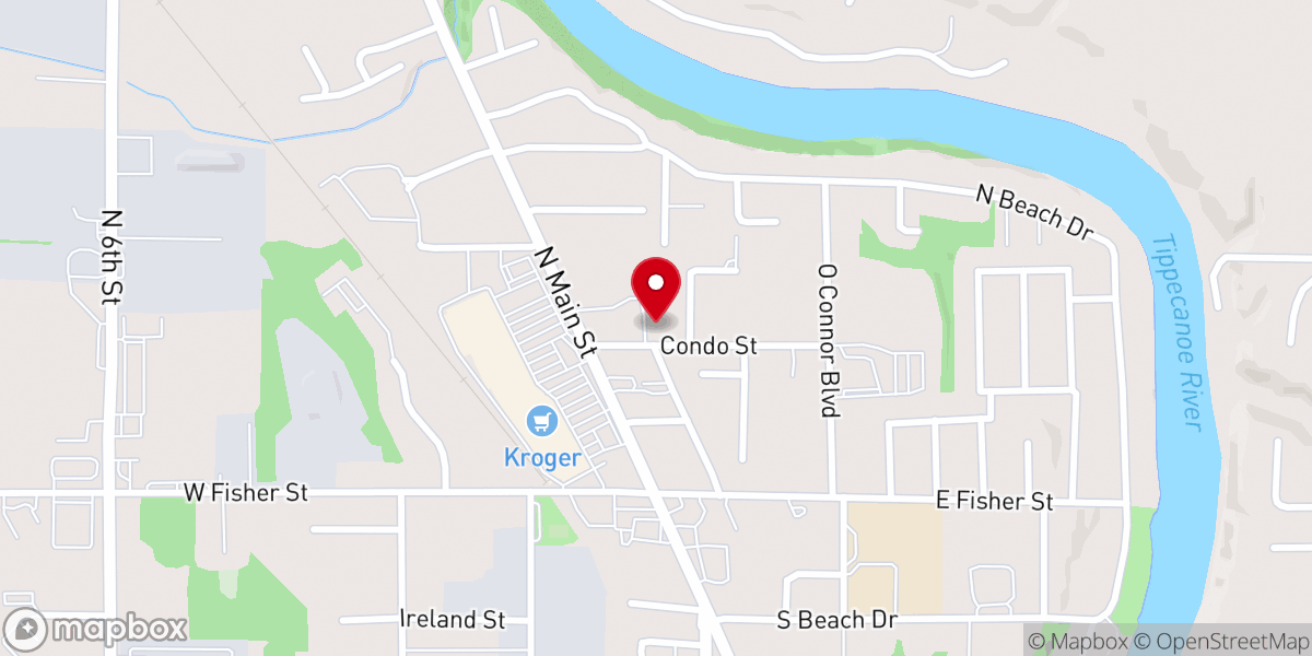Map showing location of Gore John