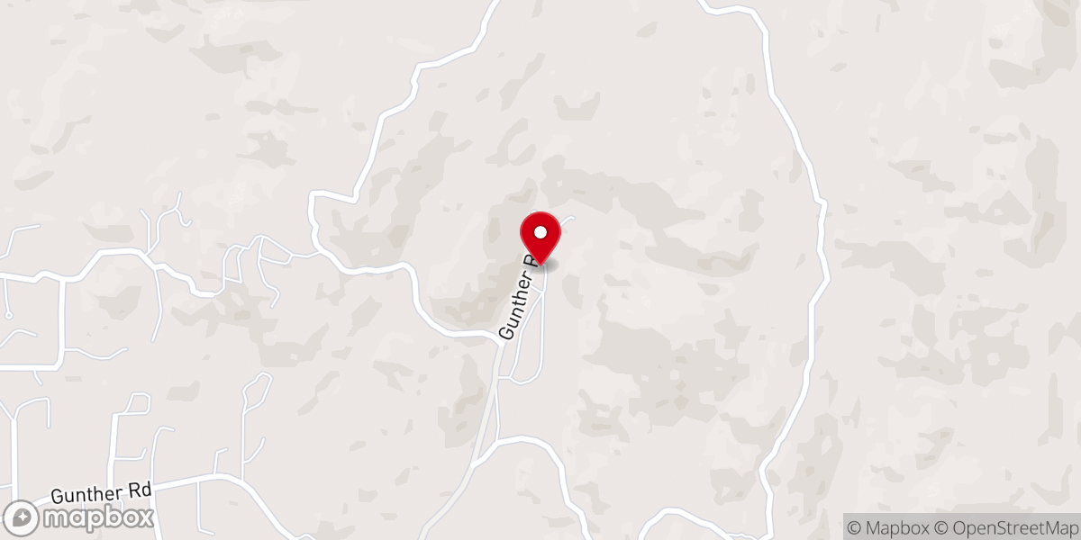 Map showing location of Full Gospel Prayer Mountain