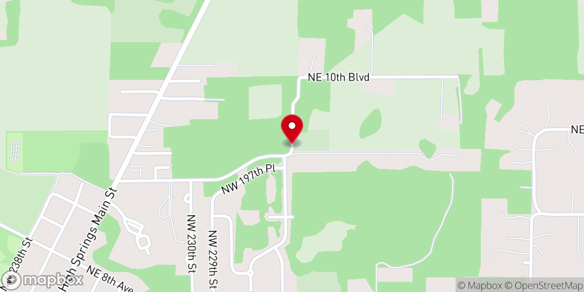Map showing location of Allen Chapel Ame Church Parsonage