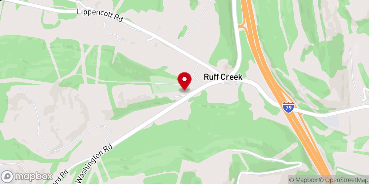 Map showing location of Bethlehem Baptist Church