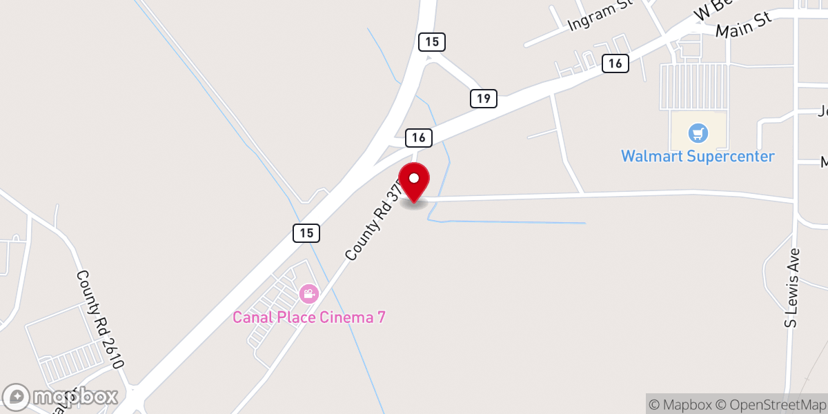Map showing location of Church at the Arc