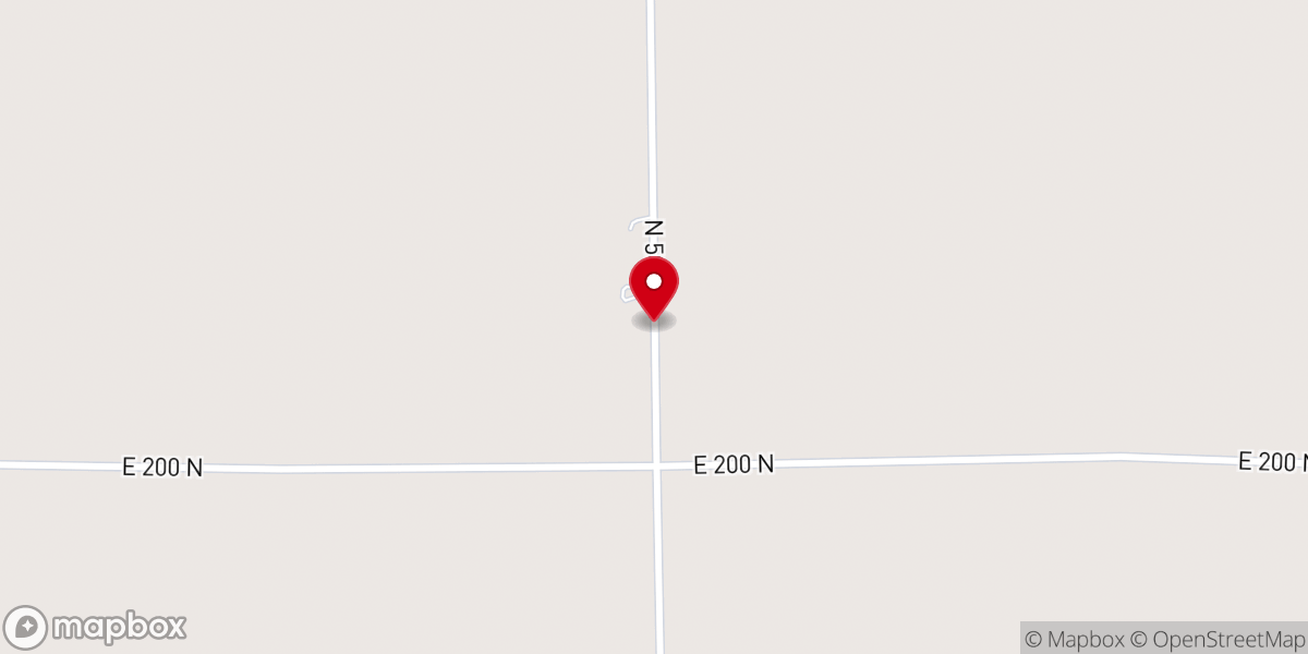 Map showing location of Fletcher Church