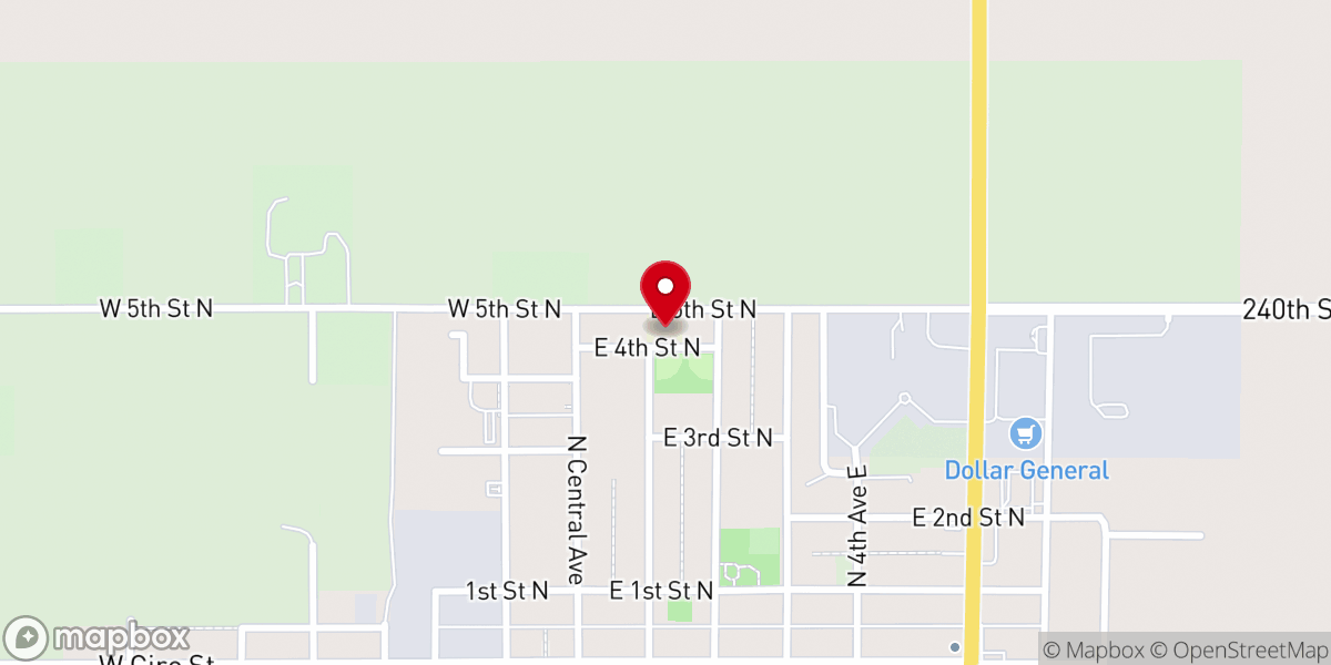 Map showing location of St Paul Lutheran Church School