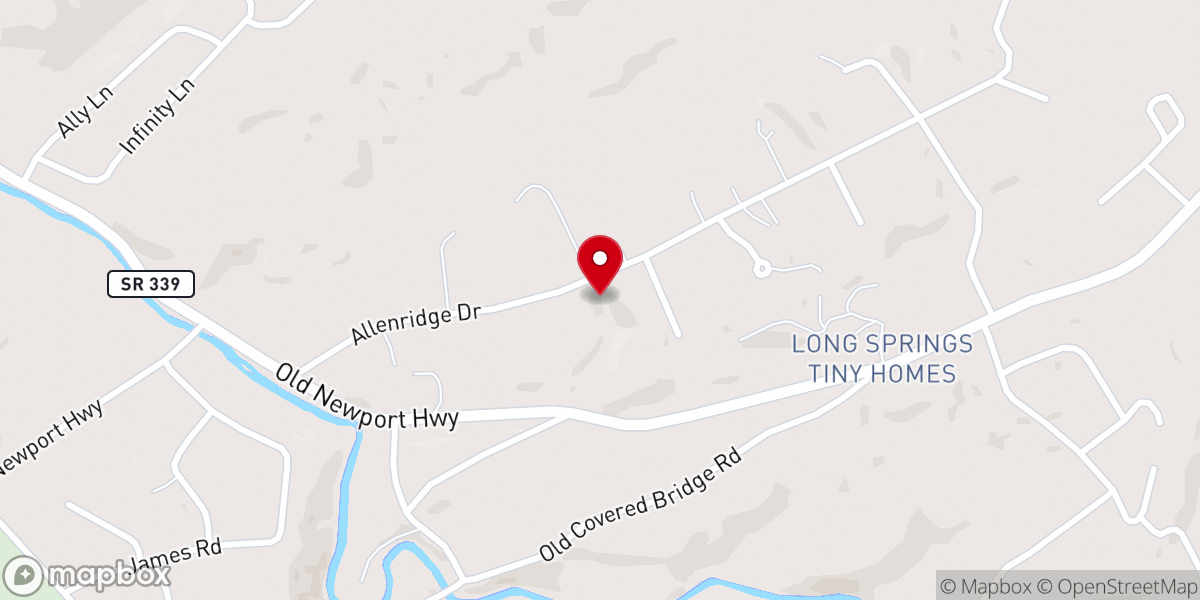 Map showing location of Desert Place Haven of Rest