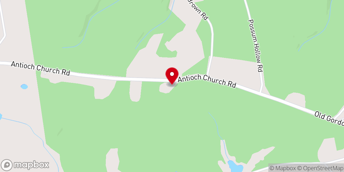 Map showing location of New Seasons Worship Center