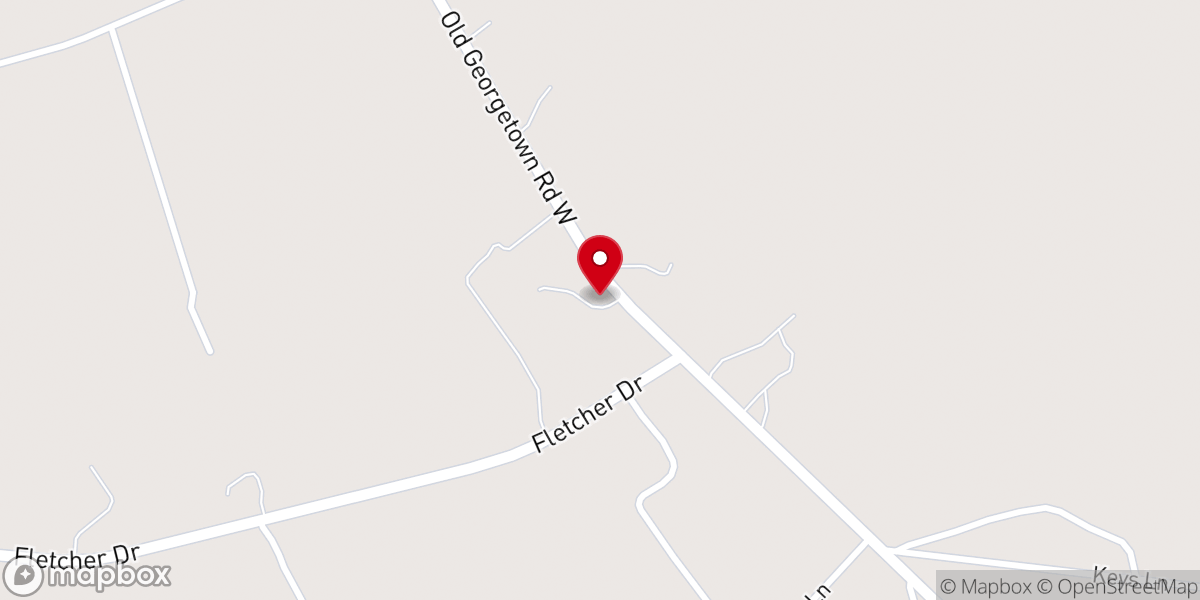 Map showing location of Church of God