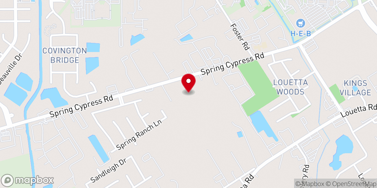 Map showing location of Candlestick Baptist Church