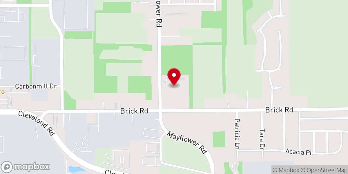 Map showing location of Christ Temple Apostolic Impact Center