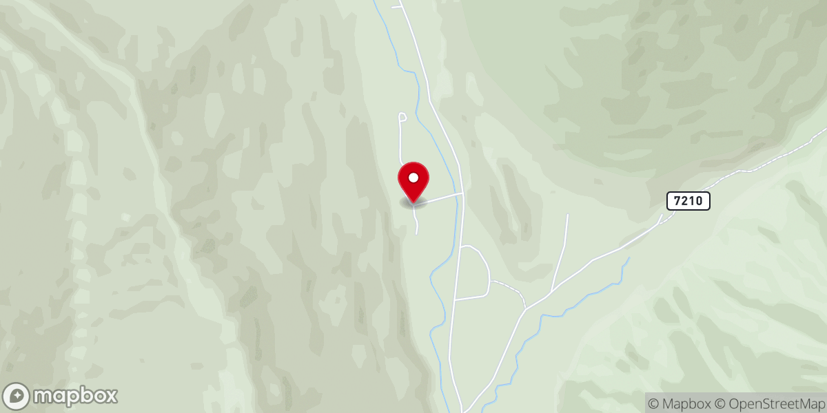 Map showing location of Camp Sawtooth