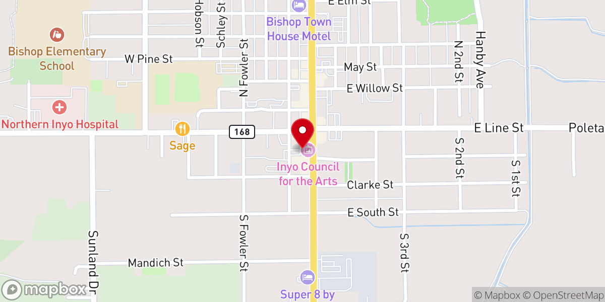 Map showing location of Salvation Army