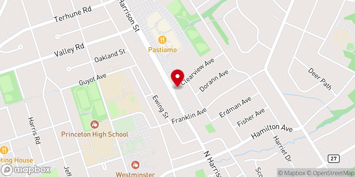 Map showing location of Princeton Seventh-day Adventist Church