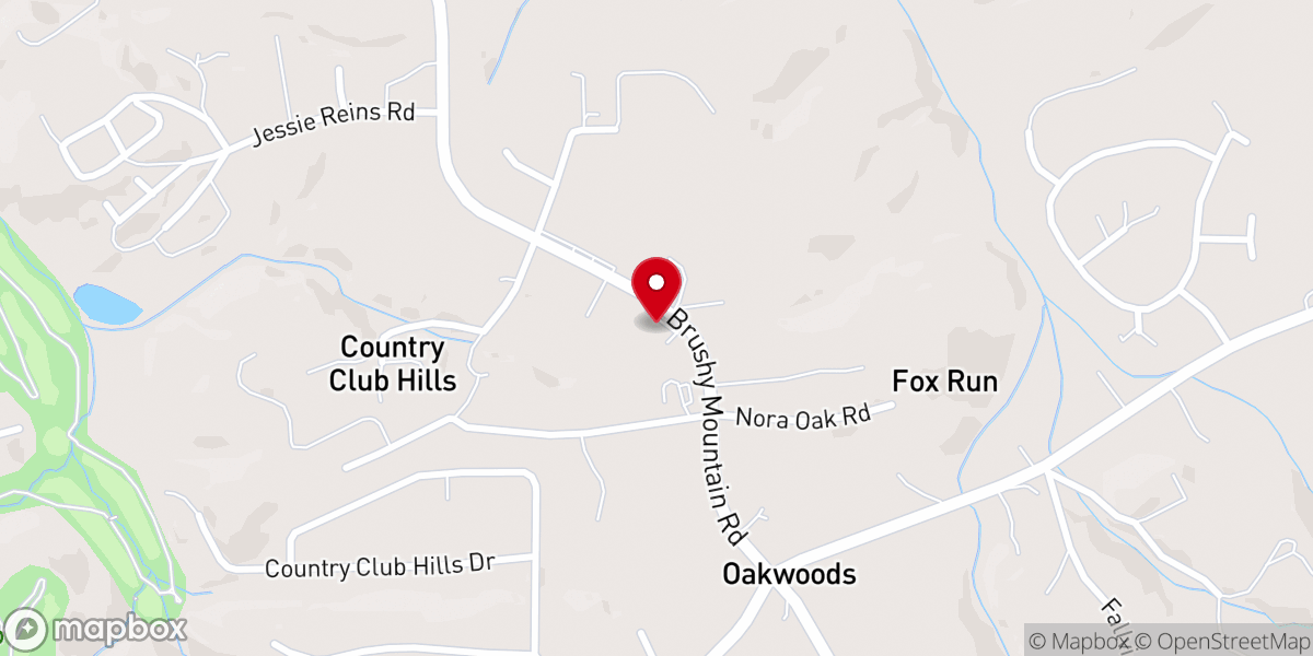 Map showing location of Pentecostal Church-Living God