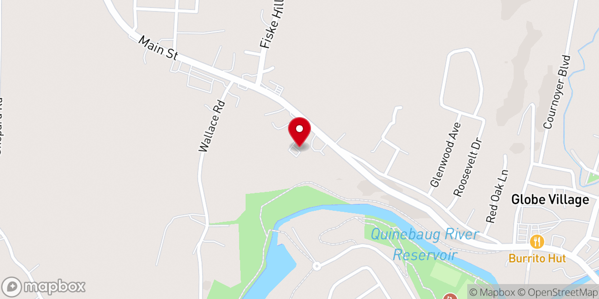 Map showing location of New Vision Church
