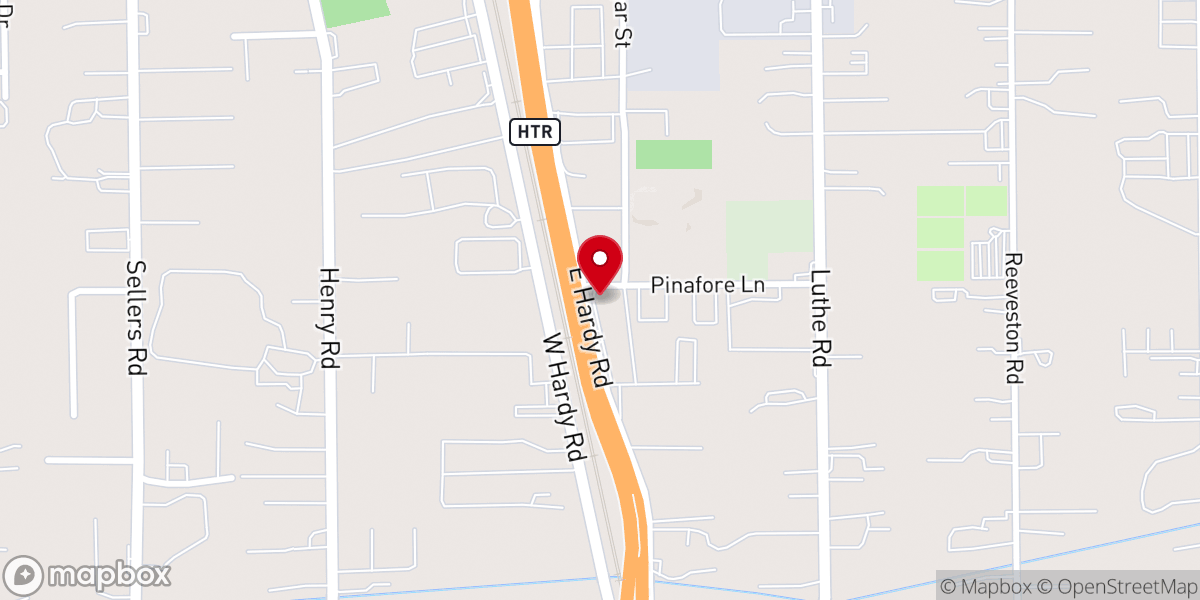 Map showing location of New Dimensions Worship Center