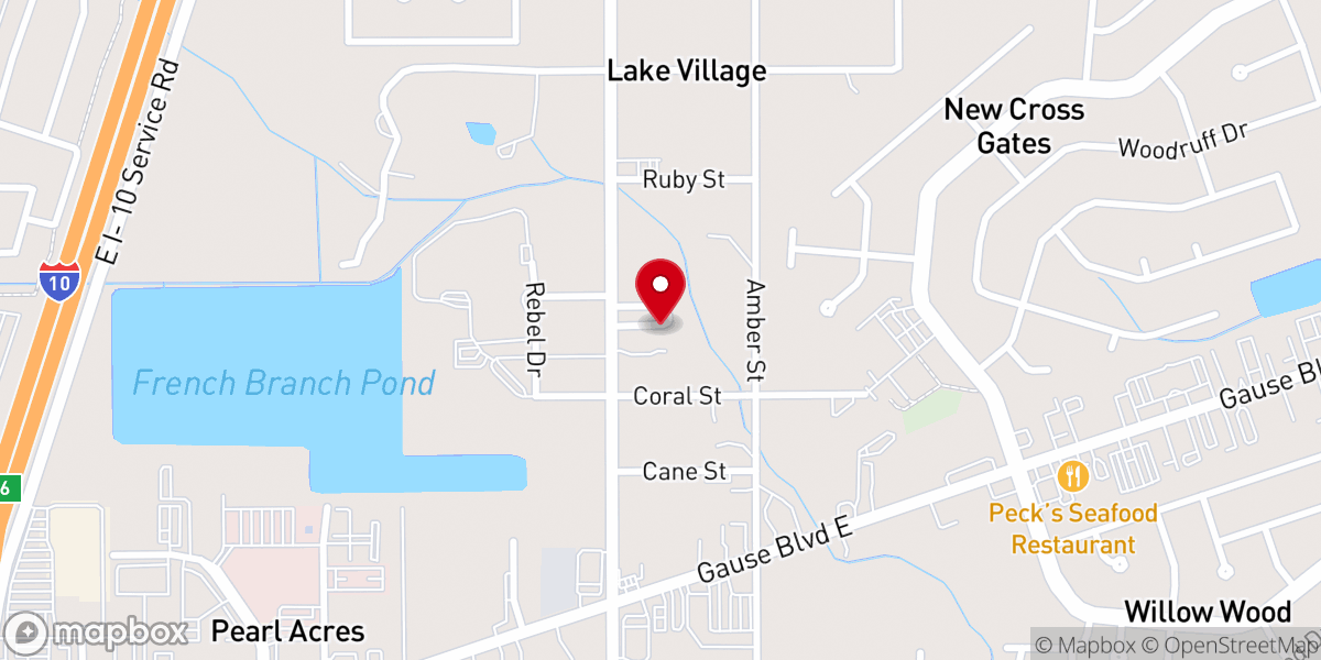 Map showing location of The Good Samaritan Ministry