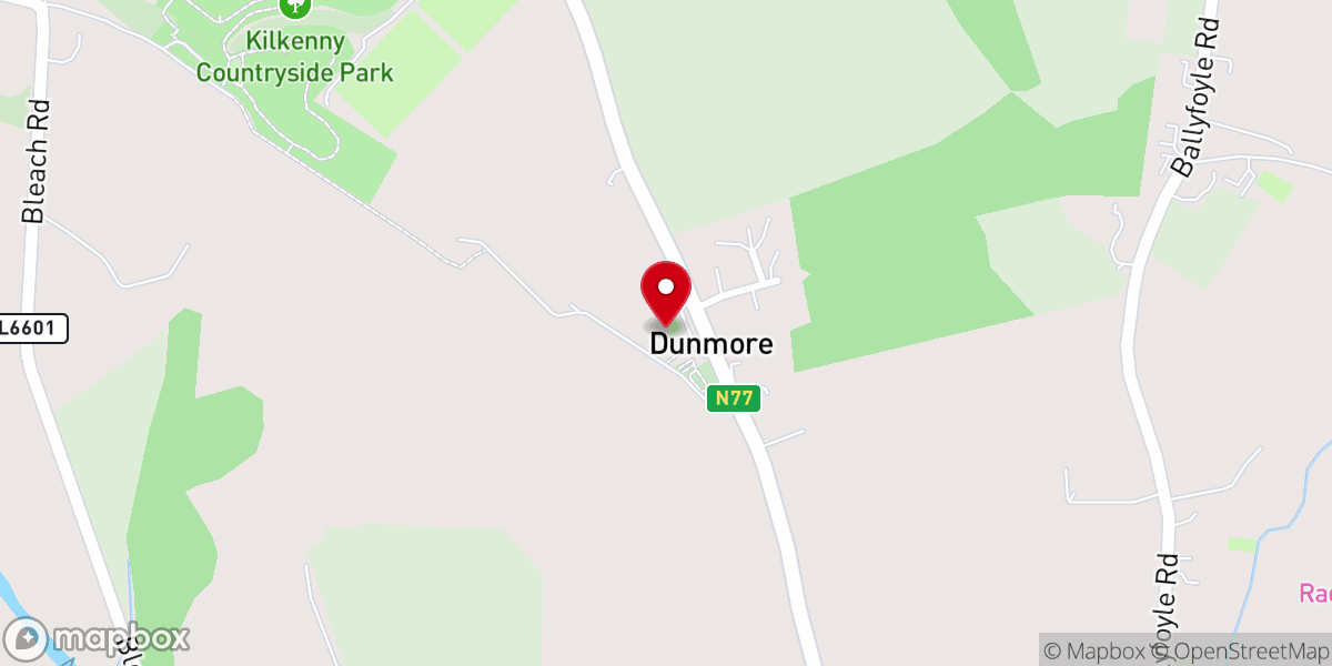 Map showing location of The Lifeline Church Kilkenny